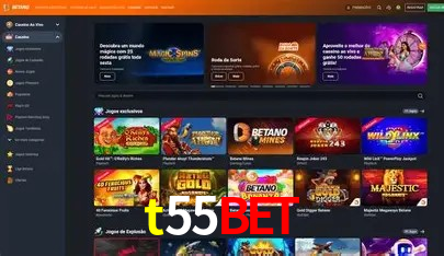 Biblioteca de slots populares na t55bet